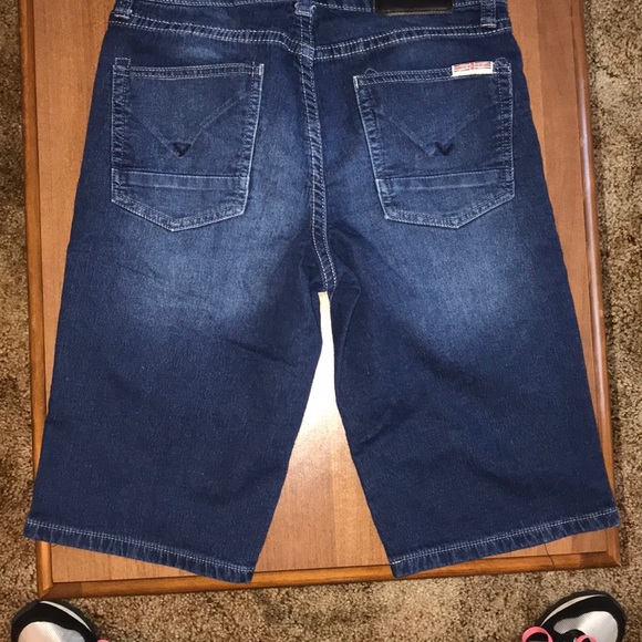 Hudson Girls Bermuda Jean Shorts Size 12 - Picture 5 of 7